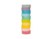 Washitape pastell 10 frger/fp