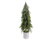 Dekorationstrd Gran med kruka 81cm