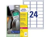 Etikett AVERY 63,5x33,9mm 240/FP