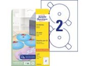 Etikett AVERY CD laser/inkjet 50st/fp