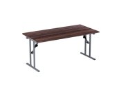 Fllbord 1600x800x730x25 valnt/silver