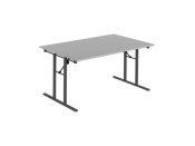 Fllbord 1600x800x730x25 mellangr/svart