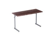 Fllbord 1200x500x715x18 valnt/silv
