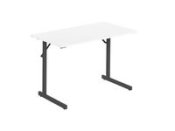 Fllbord 1200x500x715x18 vit/svart