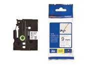 Tape BROTHER TZEFX221 9mm svart p vit