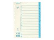 Pappregister JOPA A4 A- vit/bl