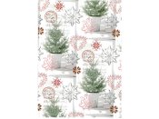 Julpapper 100cmx100m Pinetree