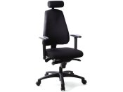 Kontorsstol LD6340 u svankstd svart