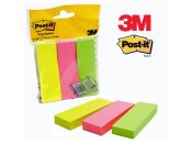 Index POST-IT 3 frger 25x76mm