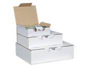 Stansad wellda 330x250x85mm vit 25st/fp