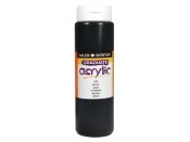 Akrylfrg 500 ml svart