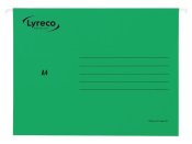 Hngmapp LYRECO premium A4 grn 25/fp