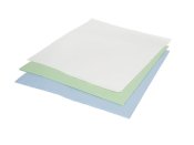 Dentalservett bl� 37x38cm 1000/FP