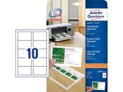 Visitkort laser/inkjet 85x54 matt 250/FP