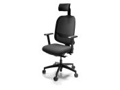 Kontorsstol MESH m armstd/nackst svart