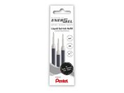 Refill PENTEL EnerGel LR7 0,7 svart 3/fp