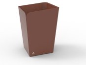 Papperskorg ALBA 18L terracota