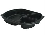 Mikroform svart 3-fack 250st/fp