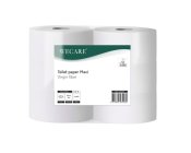 Toalettpapper WeCare Maxi 300m 2-lag 6 rl/fp