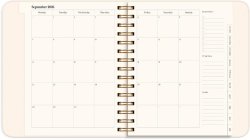 Kalender Life Planner Flowers A5 26/27