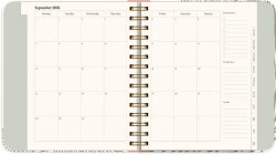 Kalender Life Planner Green A5 26/27