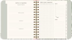 Kalender Life Planner Green A5 26/27