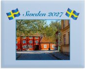 V�ggkalender Sweden 2027 med kuvert