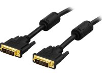  Kabel DELTACO DVI 1m svart 