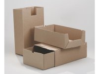  Arkivbox A65 235x125x380mm 2-delad brun 