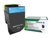  Toner LEXMARK 71B20C0 Cyan 