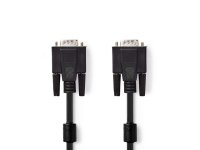  Kabel NEDIS VGA ha - VGA ha 10m svart 