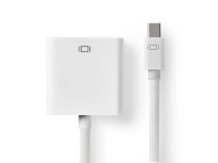  Adapter NEDIS MiniDP-VGA ha-ho 0,2m vit 