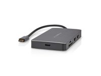  Dockningsstation NEDIS USBC/USBA/2xHDMI 