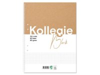  Kollegieblock FW A4 80g 80bl rutat 