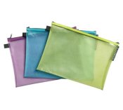 Ficka dragkedja EVA A4 sort 3/fp