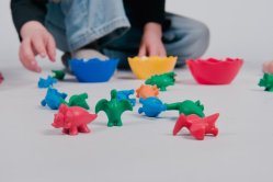 R�kna sortera  Dinosaurier 60 st