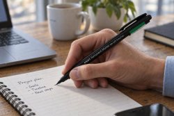 M�rkpenna PILOT extrafine svart