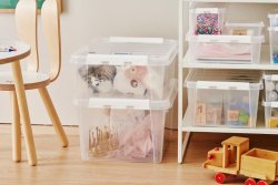F�rvaringsbox 31 L transparent