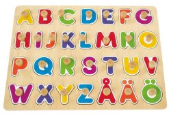 Knoppussel bokst�ver A-�