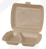Hmtbox 2-fack XPP 24x20x7cm 250st/fp, naturfrg