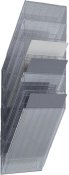 Blankettfack Flexiboxx A4L 6-fack klar