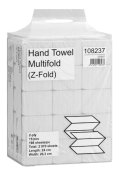 Handduk H2, M2 Z-vikt 2-lag 2970st/fp