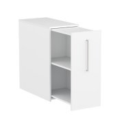 Sidoskp 92,5x80cm hger vitlaminat