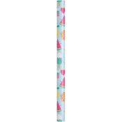 Presentpapper 70cmx10m Popsicle