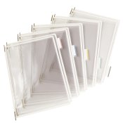 Tarifold Ramar PP A5x10, Vit