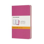Cahier Journal Linjerad Pocket Rosa 3-Pack