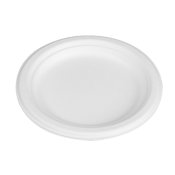 Papperstallrik PFAS-fri Bagasse 18 cm 50/fp