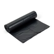 Plasts�ck 125L svart PolyCoex 35my 25st/rl