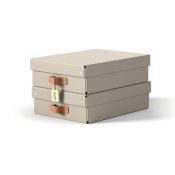 Frvaringslda Leitz Puro 8L beige 2/fp