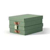 Frvaringslda Leitz Puro 8L grn 2/fp